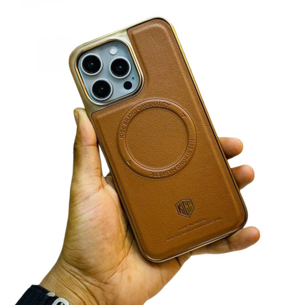 Official KIGC Brand Premium Leather Case For iPhone