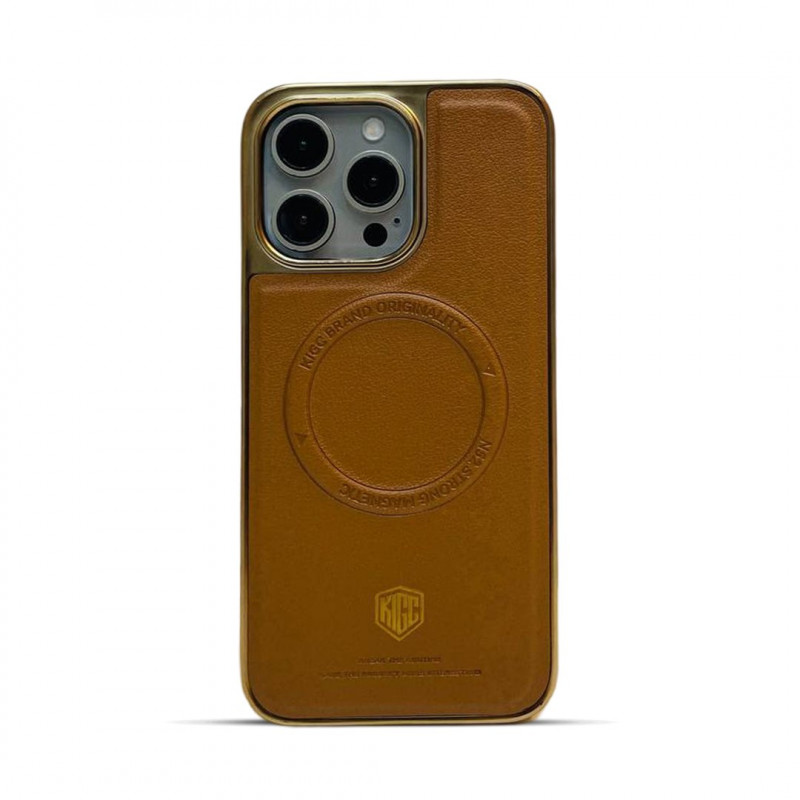 Official KIGC Brand Premium Leather Case For iPhone