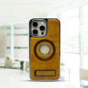 Suitable High-End Business Leather Magnetic Kickstand Protective Case For Iphone  13 To 16 Pro Max