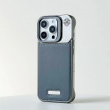 Lens Kickstand Borderless MagSafe Phone Case for iPhone 13To 16 Pro Max