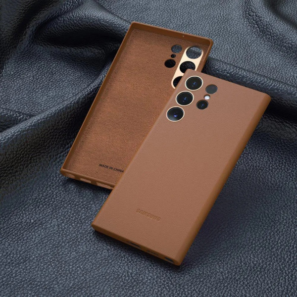 OEM Leather Magnetic Case for Samsung Galaxy S24-Ultra S23-Ultra S25-Ultra
