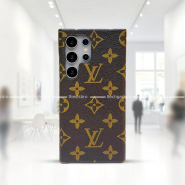Samsung Galaxy S24Ultra S23Ultra S22Ultra Louis Vuitton LV Leather Case
