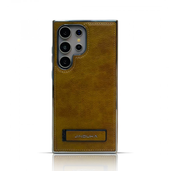 Super Finish PU Leather Kickstand Case For Samsung Galaxy S25 Ultra,S24 Ultra, S23 Ultra,S22 Ultra