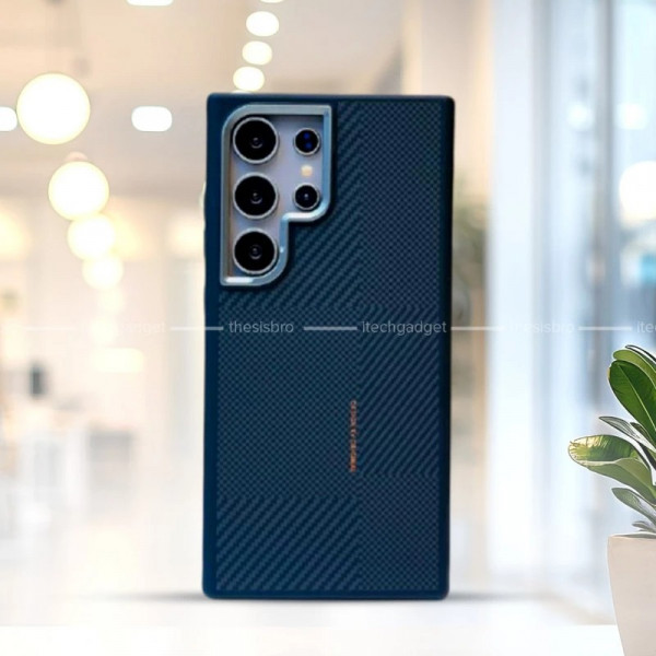 Premium Carbon Case For Samsung Galaxy S25Ultra,S24Ultra,S23Ultra