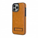 Premium Protection, Quality Design, Comfort Grip PU Leather Magsafe Kickstand Case for iPhone