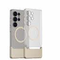 Translucent Hard Matte PC Case For Samsung Galaxy Ultra Series Stitching Case Support Wireless Charging