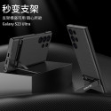 Hard PC Soft TPU Leather Cover with 360° Kickstand Holder For Samsung Galaxy 