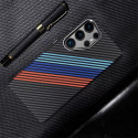 Metal Camera Frame Carbon Fiber Pattern Magnetic Case for Samsung Galaxy Ultra Series 