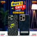 Buy One,Get One FREE!   Premium Quality & Stylish Designs iPhone Case 