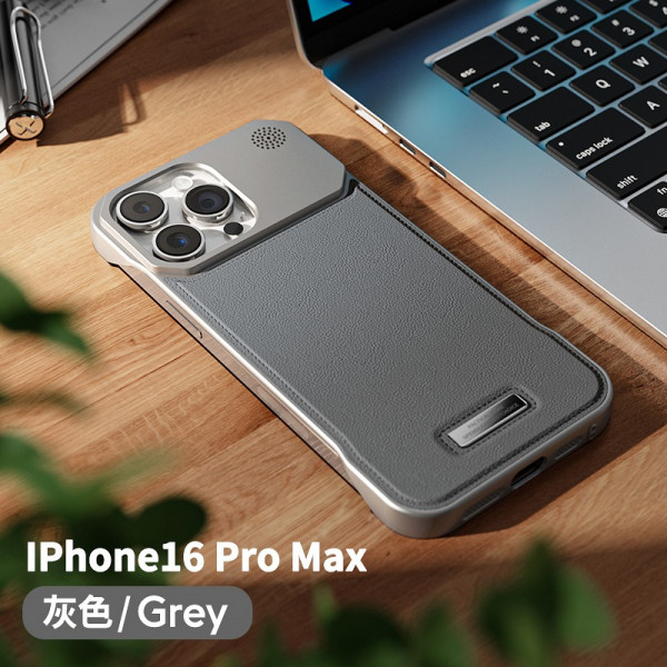  Frameless Design with Aromatherapy Hot Leather Magnetic Phone Case For iPhone 