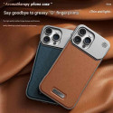  Frameless Design with Aromatherapy Hot Leather Magnetic Phone Case For iPhone 
