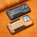 Suitable Business Leather Magnetic Card holder Case For iPhone 