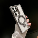 High-transparency acrylic double bracket suitable Case For Samsung Galaxy S25 ultra S24 ultra S23 ultra S22 ultra
