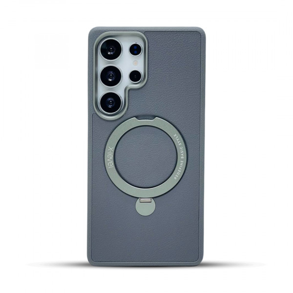 Magsafe Supported Official Xlevel High-End  Leather Case For Samsung Galaxy S25 Ultra