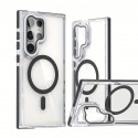 Anti Yellow Crystal Clear Camera Stand Windows Protective Case For Samsung Galaxy