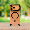 Premium TPU Drop-Tested Metal Frame Camera Stand Magnetic MagSafe Case for iPhone