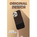 Fashionable Sunset Moonrise Carbon Fiber Texture Matte Bumper iPhone Case