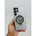 Luxury Frameless Alloy Wheel Design Shockproof Case with Ring Stand For Samsung Galaxy