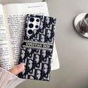 Luxury Christian Dior Pattern Designer Fabric Phone Case For Samsung Galaxy 
