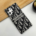 Luxury Christian Dior Pattern Designer Fabric Phone Case For Samsung Galaxy 