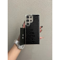 Luxury Crocodile Pattern Square Frame Case for Samsung Galaxy 