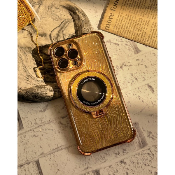 Luxury Glitter Phone Case with Ring Stand Case For iPhone