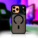 Premium Fusion Matte AuraGrip Magnetic Shockproof Case for iPhone