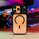 Premium Lens Guard MagSafe Supported Anti-Fall MagSlide Armor Case for iPhone