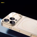 Luxury 17 Series Concept Lens Protection AG Matte Glass MagSafe Case for iPhone