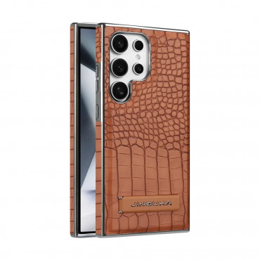 Crocodile leather ma...