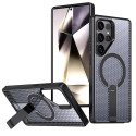 Heat Dissipation Mesh Bracket Cooling For Magsafe Armor Magnetic Wireless Charge Phone Case For Samsung Galaxy Ultra Series