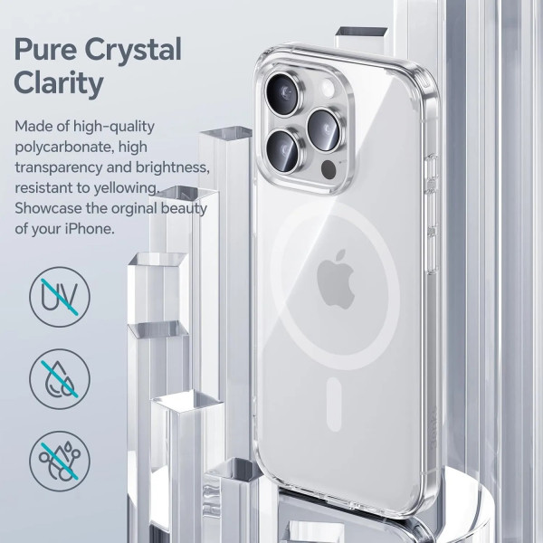 BENKS Lucent Pro Anti-yellowing Case for iPhone 16 / 16 Plus / 16 Pro / 16 Pro Max