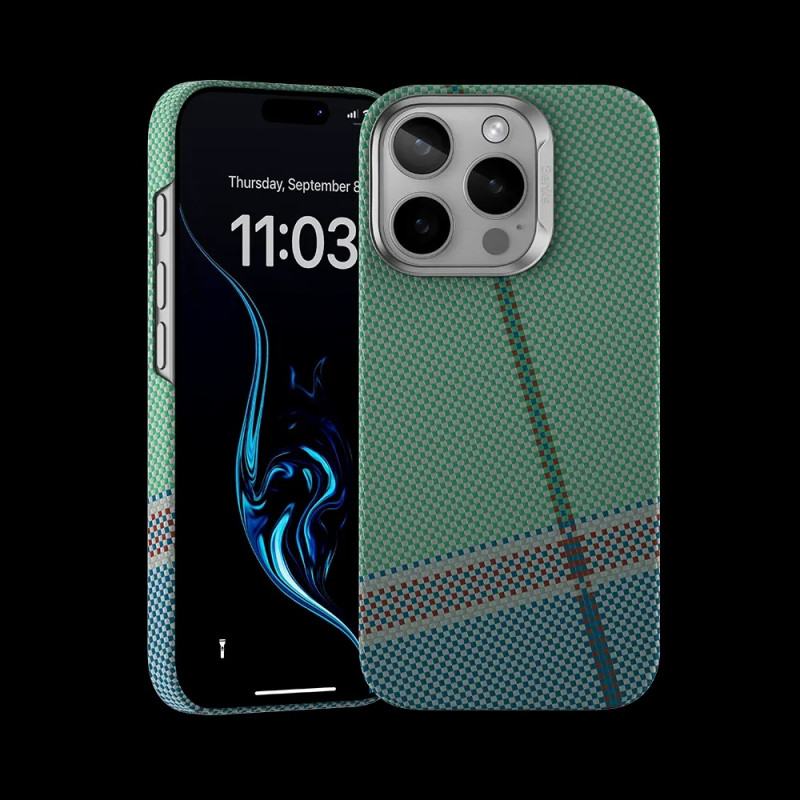 Benks PassionGreen ArmorAir Case Built with Kevlar for iPhone 16 Pro / 16 Pro Max