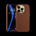 Benks Vintage Vegan Leather Case for iPhone 15 Pro Max