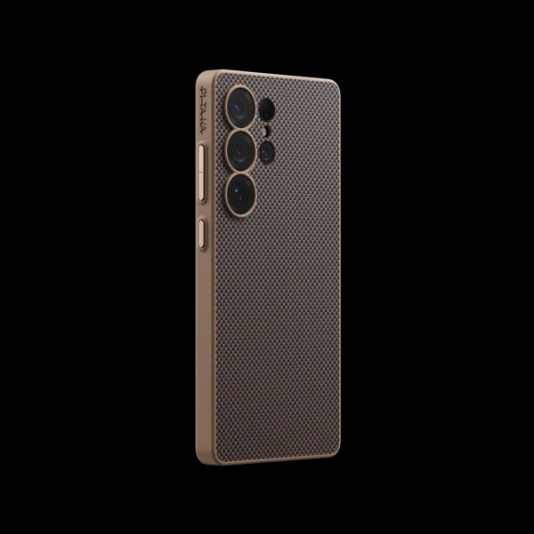 PITAKA PinButton Case for Samsung Galaxy S25 Ultra Gold