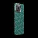 Pitaka Gold Green Classic Monogram Tactile Woven Case for iPhone 16 Pro & 16 Pro Max