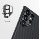 Pitaka MagEZ Case 4 Case-Less Thin Case for Galaxy S24 Ultra -Black (Twill)