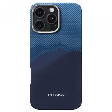 Pitaka StarPeak Tactile Woven Case for iPhone 16 Pro / 16 Pro Max -1500D Over the Horizon