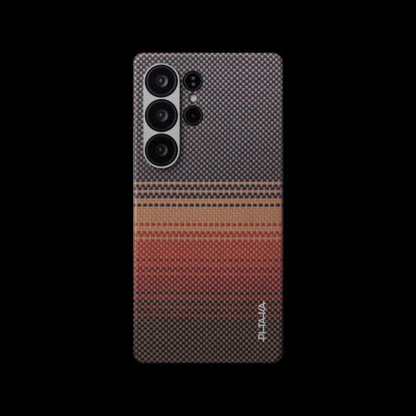 Pitaka Sunset Tactile Woven Case for Samsung Galaxy S25 and Galaxy S25 Ultra