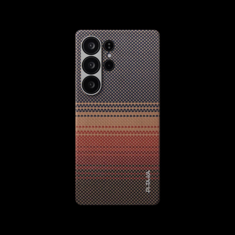 Pitaka Sunset Tactile Woven Case for Samsung Galaxy S25 and Galaxy S25 Ultra