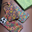 Luxury Floral Print Gucci Style iPhone Cover