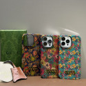 Luxury Floral Print Gucci Style iPhone Cover