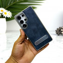 Luxury Leather Electroplating Kickstand Case For Samsung Galaxy Ultra Series