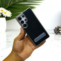 Luxury Leather Electroplating Kickstand Case For Samsung Galaxy Ultra Series