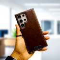 Premium PU Leather Card Holder Wallet Kickstand Case For Samsung Galaxy S25 Ultra S24 Ultra S23 Ultra