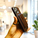 Premium PU Leather Card Holder Wallet Kickstand Case For iPhone