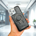 RMBMAX Premium Super Finish Leather Magsafe Stand Case For iPhone