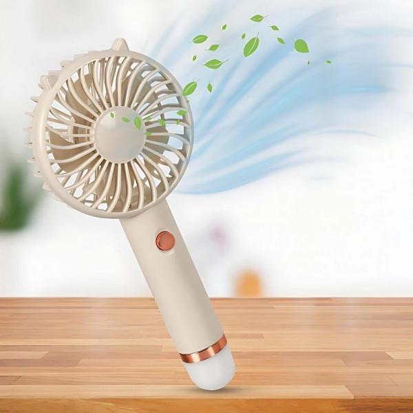 Portable Hand Fan with LED