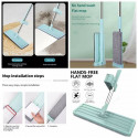 Flat Mops Free Hand Washing Magic Cleaner Self-wring Mop