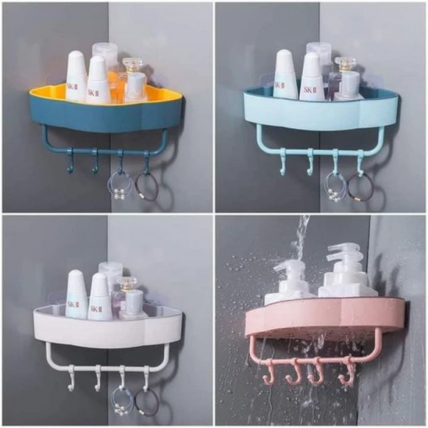 Corner Bathroom Shelf Organizer 